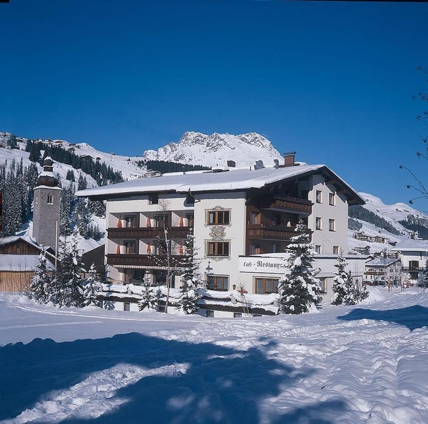 Pension Cafe Fritz Lech am Arlberg Kültér fotó