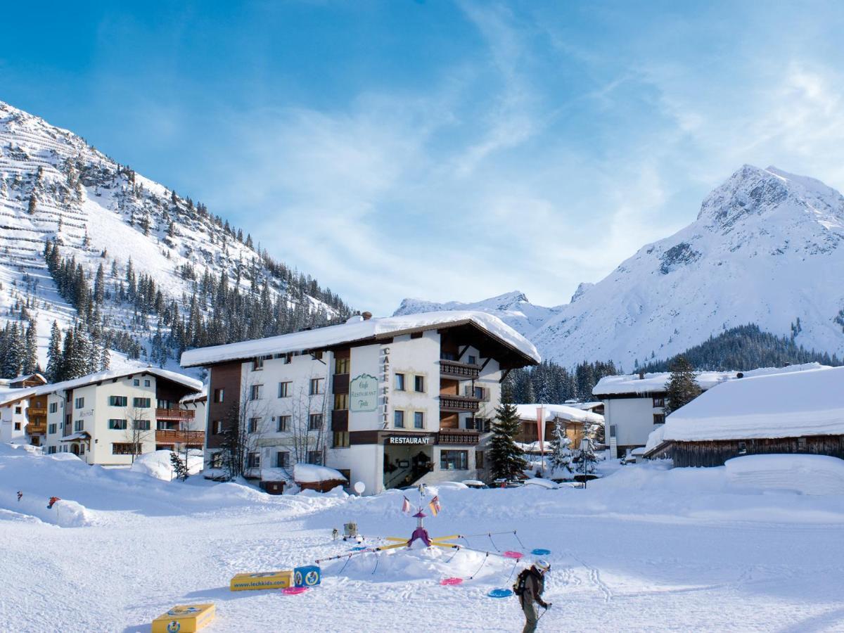 Pension Cafe Fritz Lech am Arlberg Kültér fotó