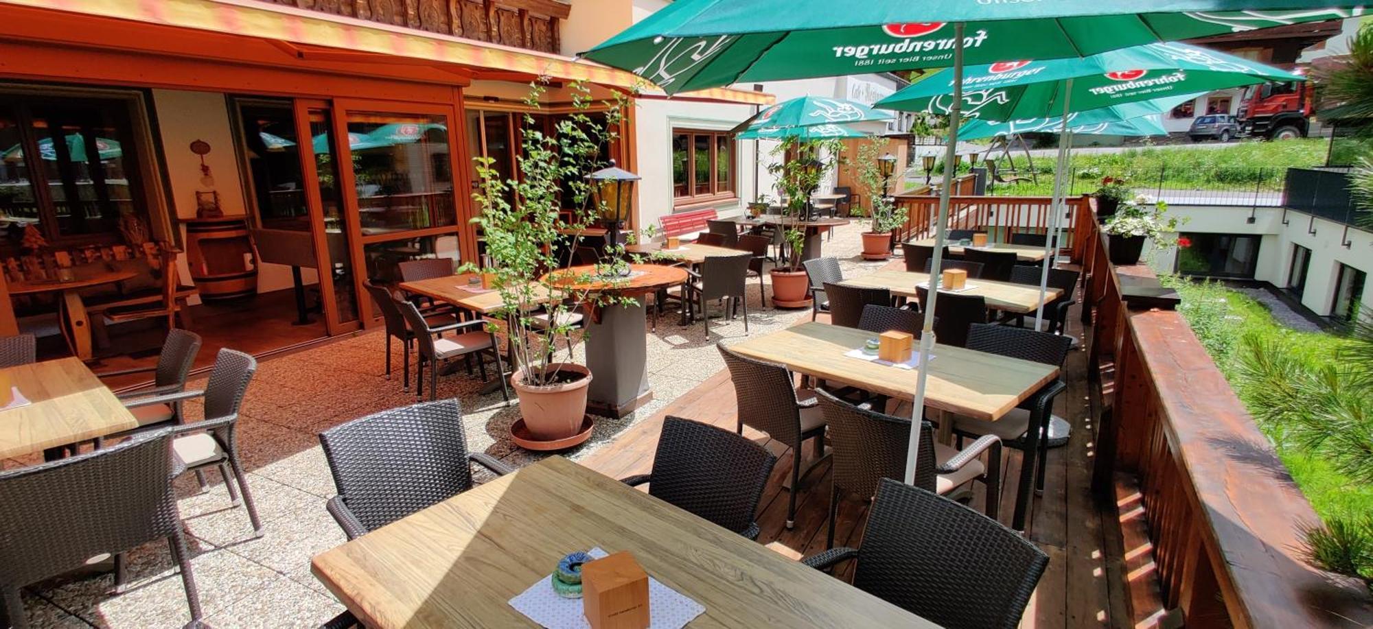 Pension Cafe Fritz Lech am Arlberg Kültér fotó