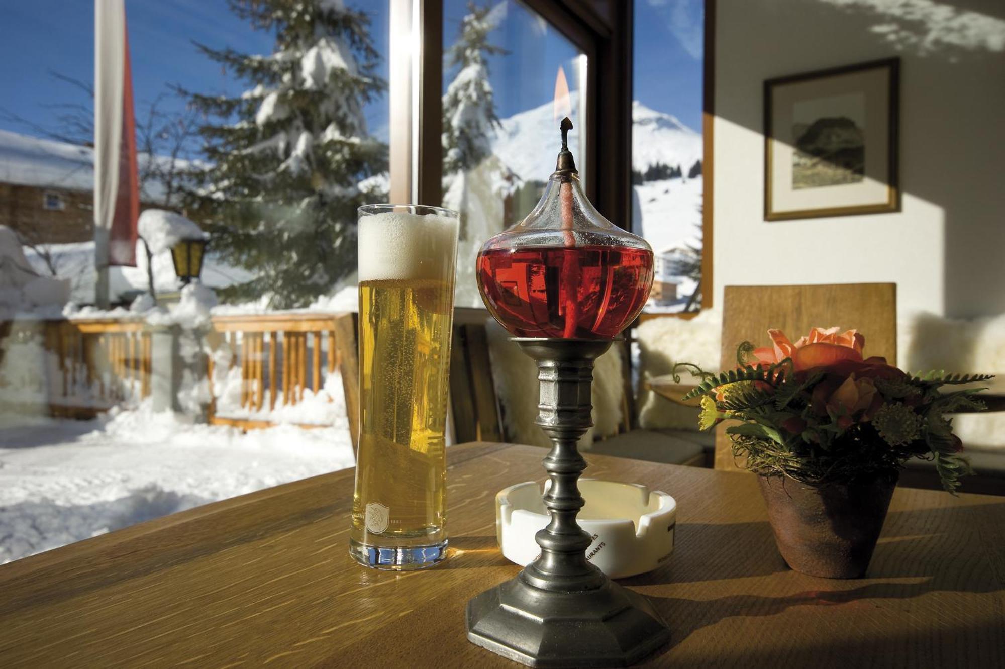 Pension Cafe Fritz Lech am Arlberg Kültér fotó