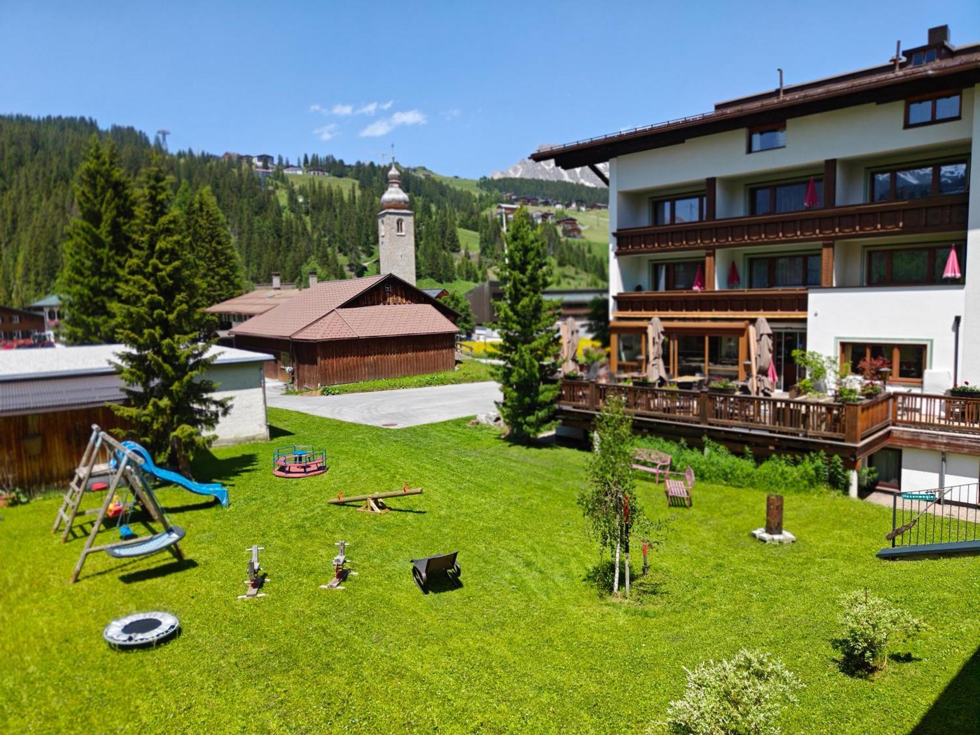 Pension Cafe Fritz Lech am Arlberg Kültér fotó